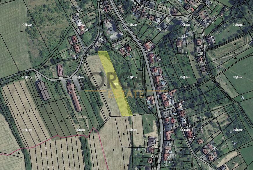 0,4 ha pozemkku v k.ú. Košíky