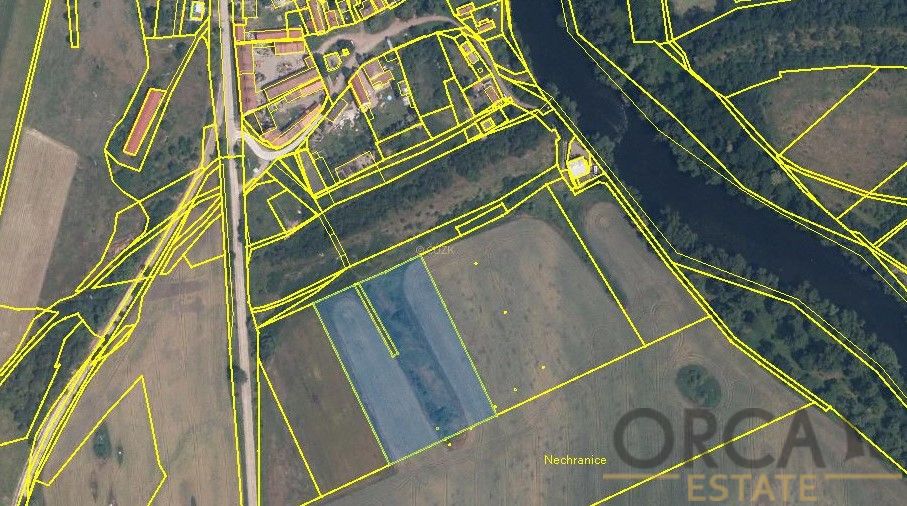 1,2 ha pozemků v k.ú. Březno u Chomutova