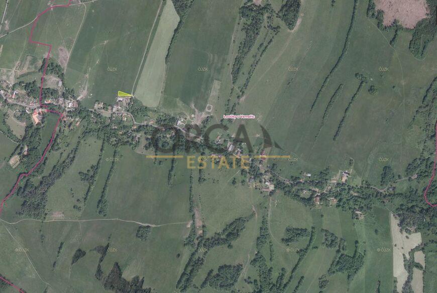 Pozemek v k.ú. Loučky u Verneřic