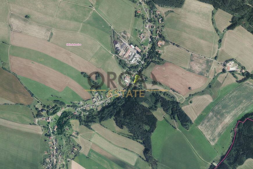 0,1 ha ostatní plochy v k.ú. Heřmánkovice
