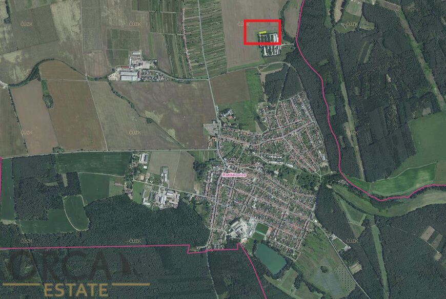Prodej spoluvlastnického podílu 275 m2 v k. ú. Ratíškovice