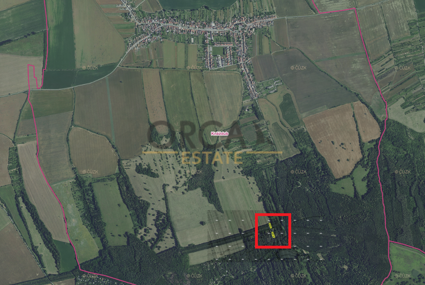 0,17 ha pozemků v k.ú. Kněždub