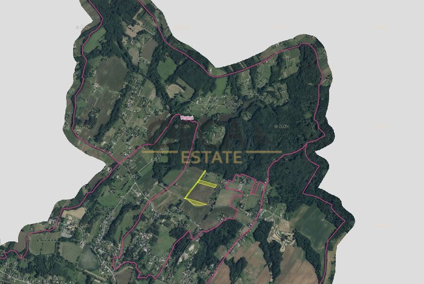 0,6 ha pozemku v k.ú. Prstná