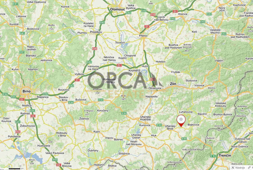 Spoluvlastnický podíl na pozemcích v k.ú. Šumice u Uherského Brodu