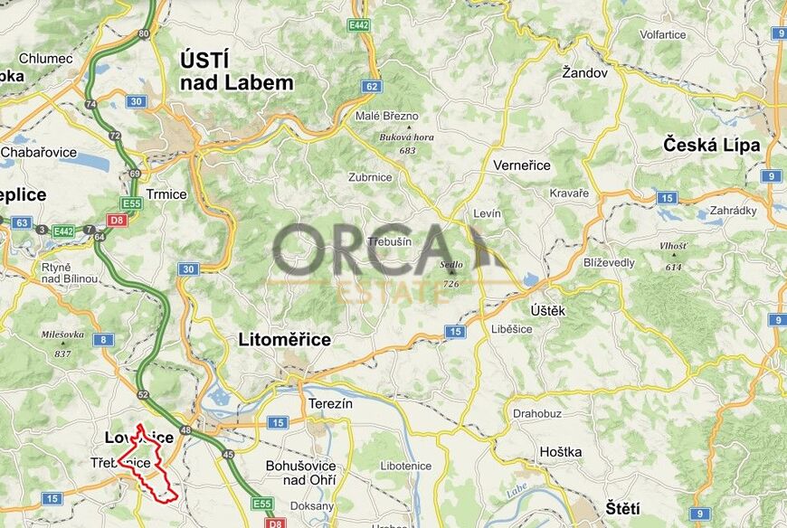Prodej podílu 1746 m2 na pozemku v k.ú. Jenčice