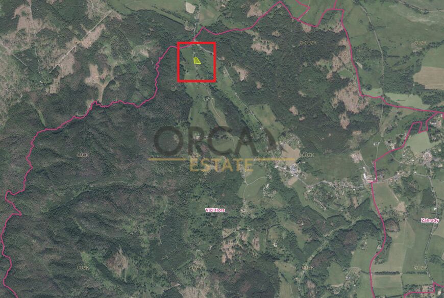 0,2 ha ostatní plochy v k.ú. Vlčí Hora