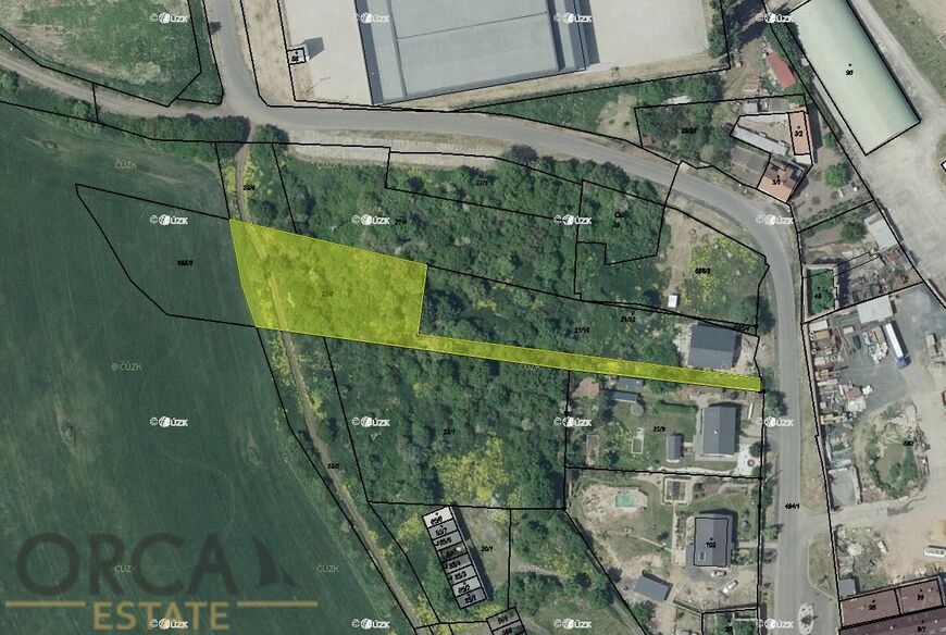 Prodej pozemku o výměře 2200 m2 v k.ú. Sedlec u Obrnic