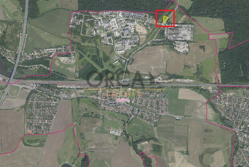 Prodej 0,37 ha pozemků v k.ú. Běchovice