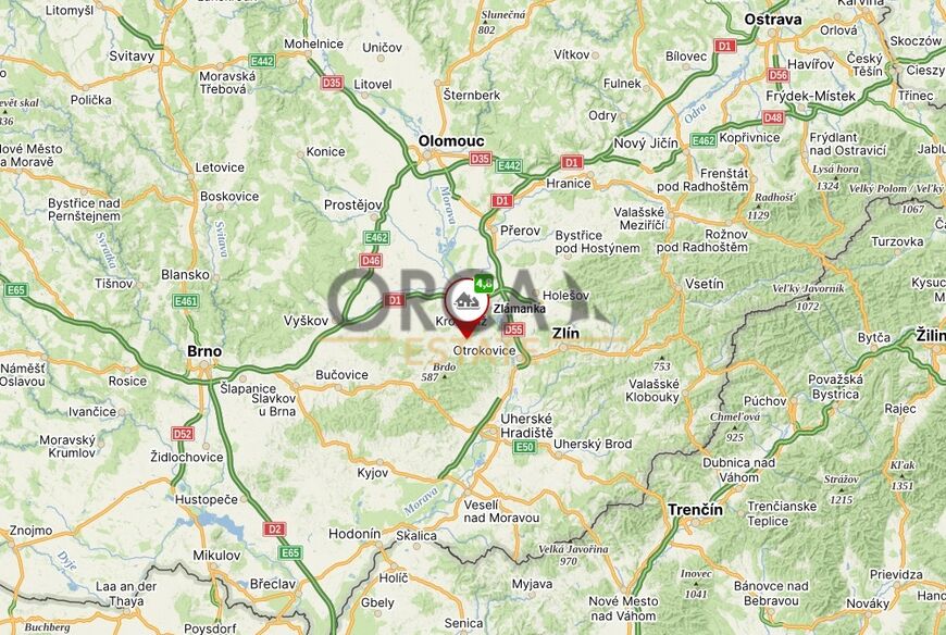 6 pozemků v k.ú. Zlámanka