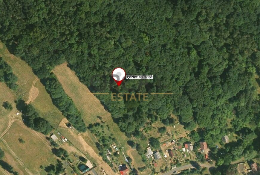 Pozemek v k.ú. Hrádečná 2058 m2