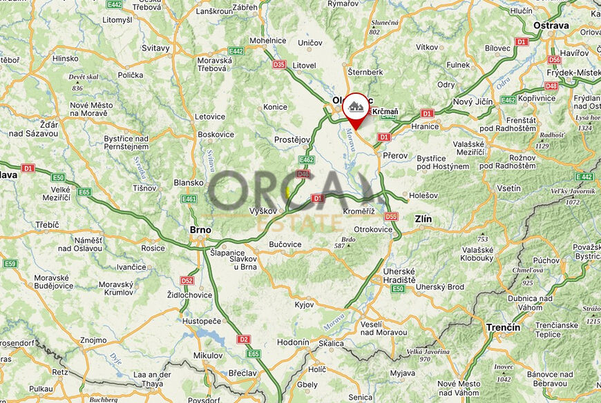 Pozemky v podílovém spoluvlastnictví v k.ú. Krčmaň