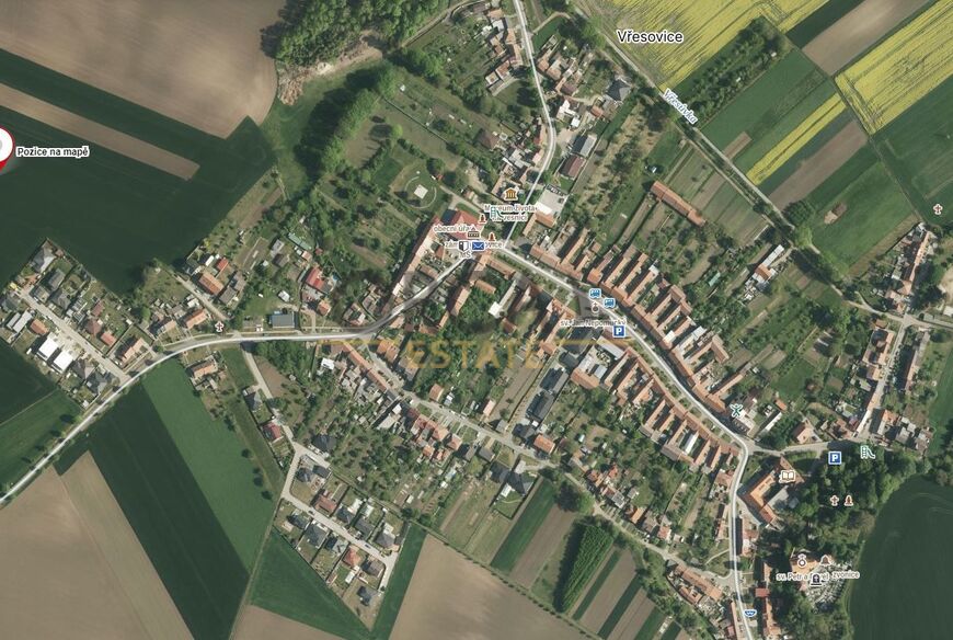 Prodej pozemku o výměře 3057 m2 v k.ú. Vřesovice u Prostějova