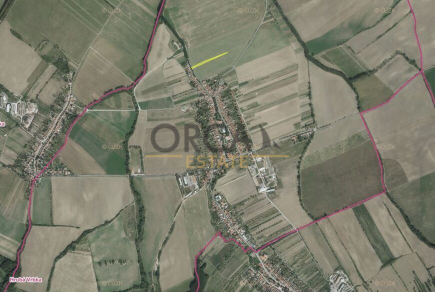 0,2 ha pozemku v k.ú. Hrubá Vrbka