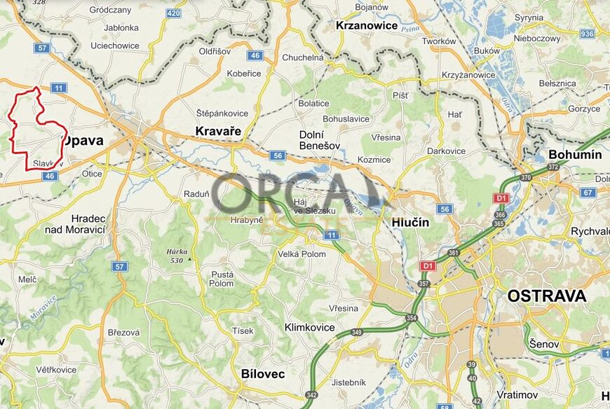 Spoluvlastnický podíl na orné půdě v k.ú. Stěbořice