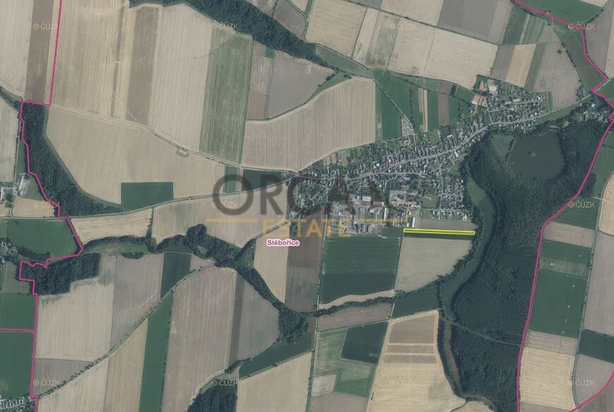 Spoluvlastnický podíl na orné půdě v k.ú. Stěbořice