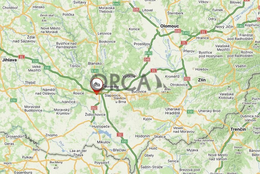 Prodej 0,3 ha pozemků v k.ú. Moravany u Brna