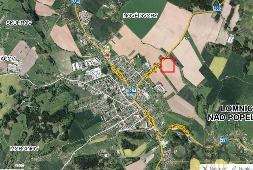 0,5 ha pozemku v k.ú. Lomnice nad Popelkou