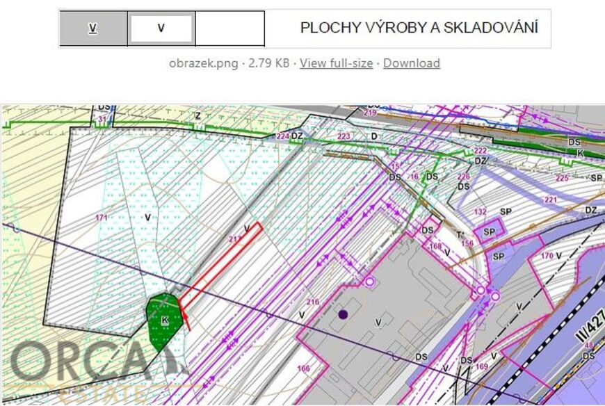 Prodej pozemku v podílovém spoluvlastnictví 2424 m2 v k.ú. Staré Město u Uherského Hradiště