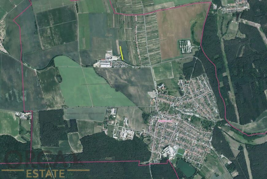 Prodej zajímavých pozemků 2 474 m2 v k.ú. Ratíškovice
