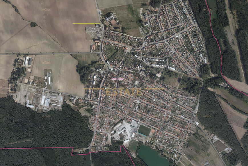 Prodej pozemku 909 m2 v k.ú. Ratíškovice
