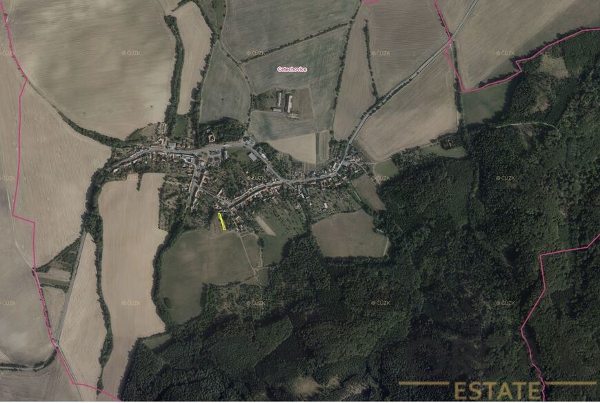 Prodej stavebního pozemku v k.ú. Cetechovice
