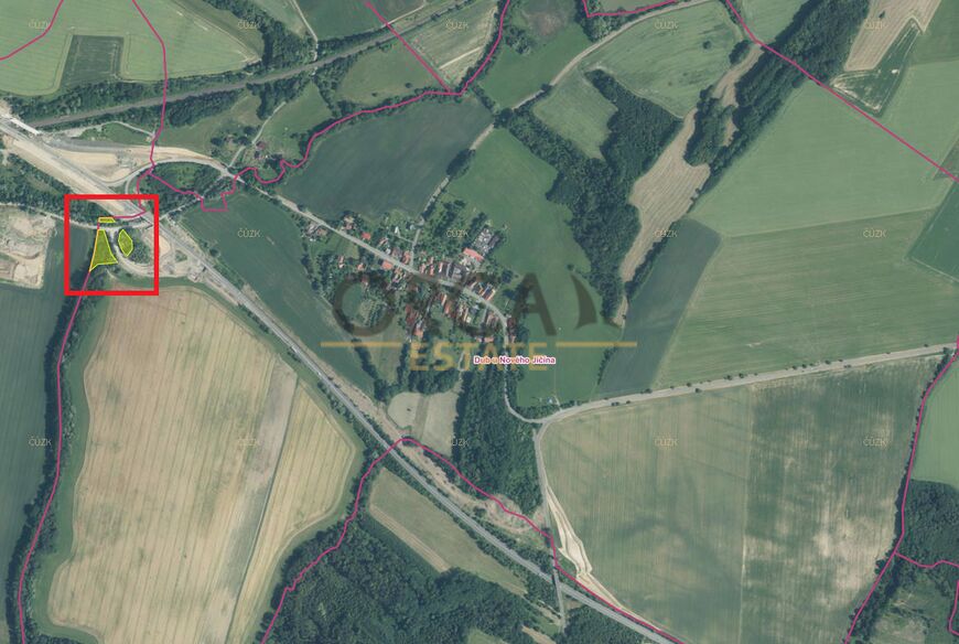 0,5 ha pozemků v k.ú. Dub u Nového Jičína