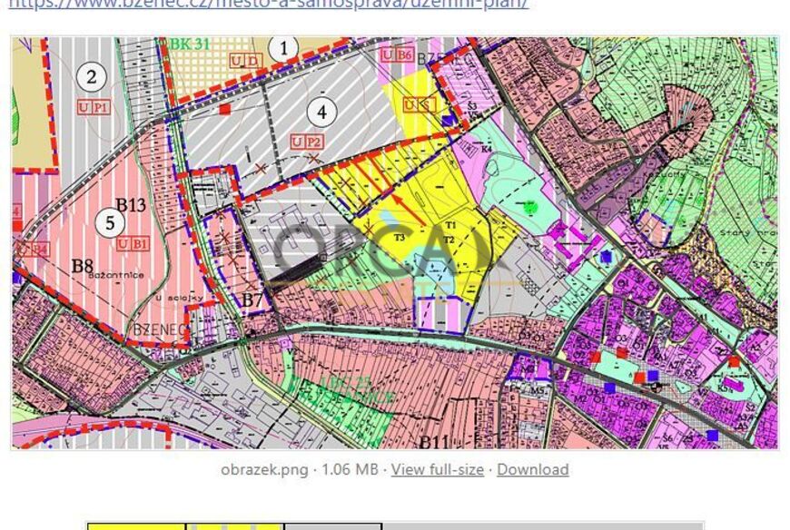 Zajímavý pozemek v k.ú. Bzenec
