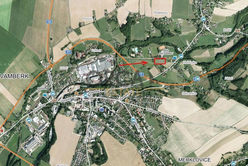 0,6 ha trvalého travního porostu v k.ú. Vamberk