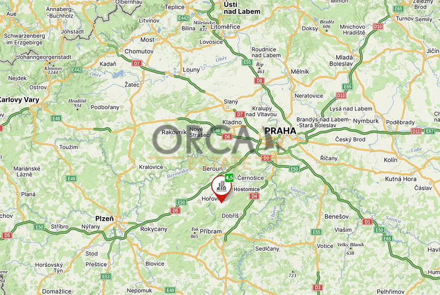 Prodej 0,8 ha pozemku v k.ú. Hostomice nad Bílinou