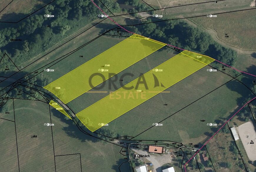 Prodej 0,6 ha orné půdy v k.ú. Nové Benátky