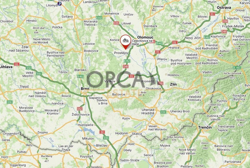 0,3 ha pozemku v k.ú. Čelechovice na Hané