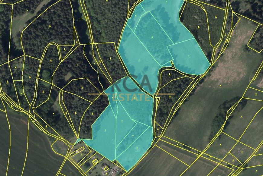 Nabídka pozemků o výměře 37109 m2 v k.ú. Borovnička (okres Trutnov)