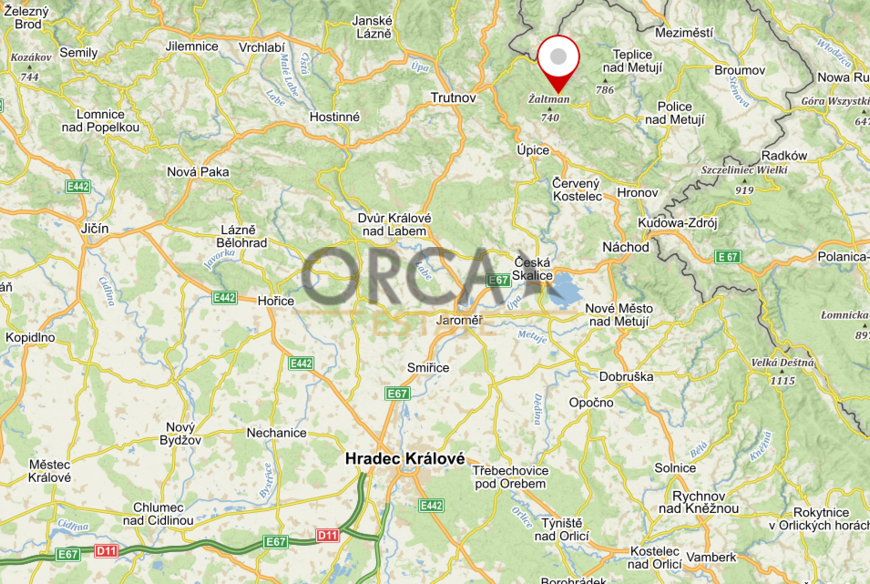 2 ha pozemků v k.ú. Radvanice v Čechách
