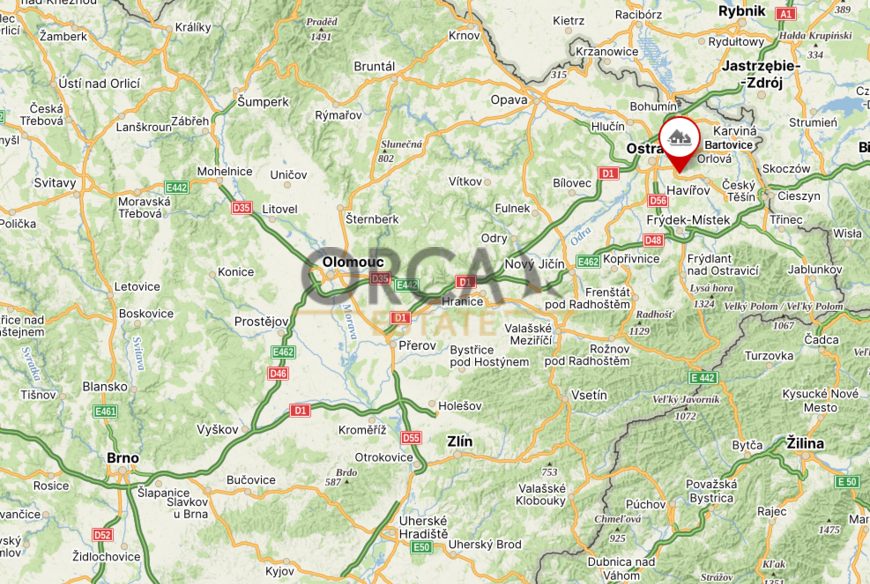 Prodej 0,4 ha pozemků v k.ú. Bartovice