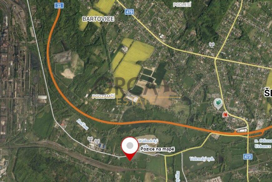 Prodej 0,4 ha pozemků v k.ú. Bartovice