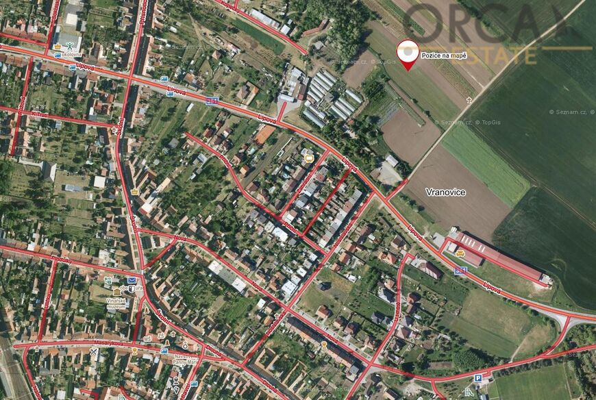 Investičně zajímavé pozemky v k.ú. Vranovice nad Svratkou o výměře 2817 m2