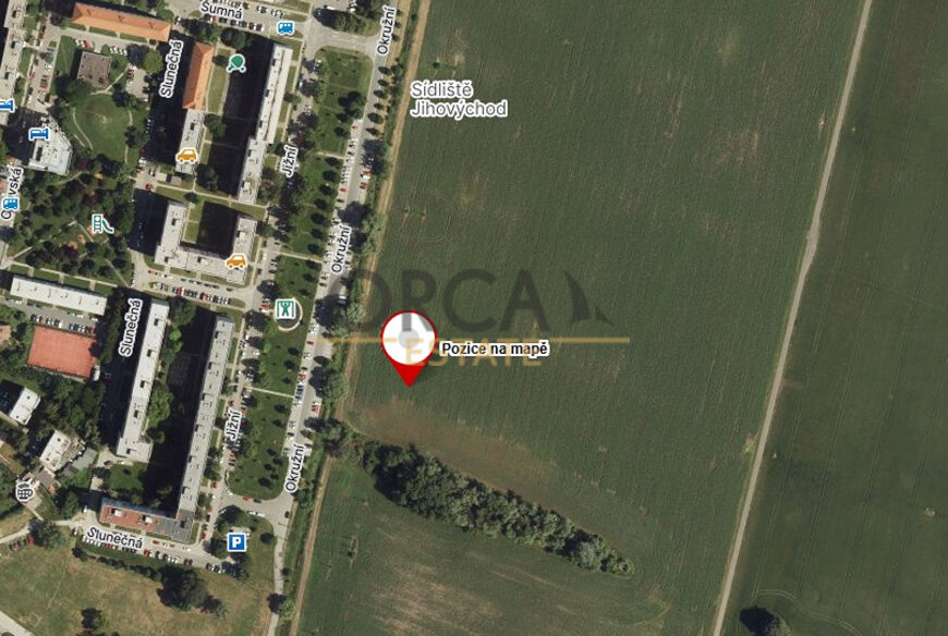 Pozemek v k.ú. Hodonín