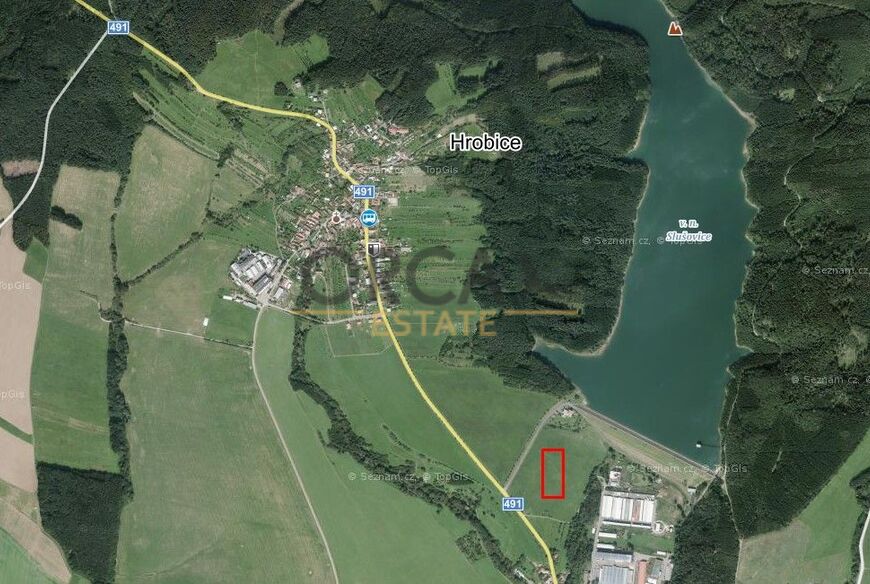 0,2 ha pozemků v k.ú. Hrobice na Moravě