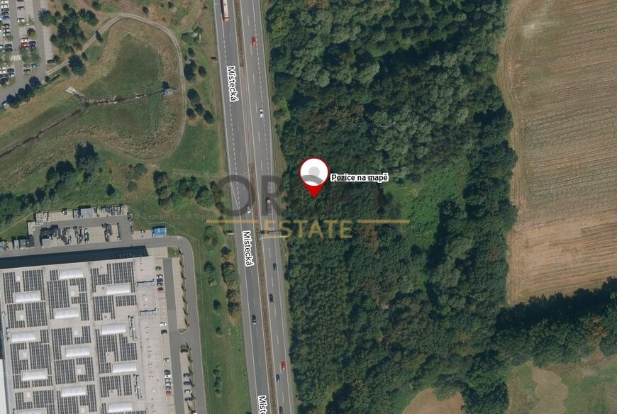 0,1 ha pozemků v k.ú. Hrabová