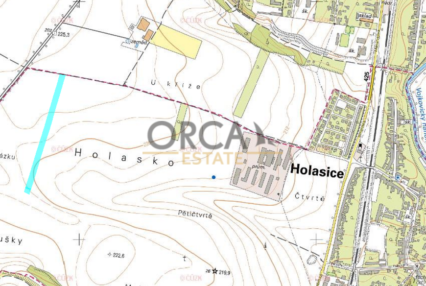 0,3 ha pozemků v k.ú. Holasice