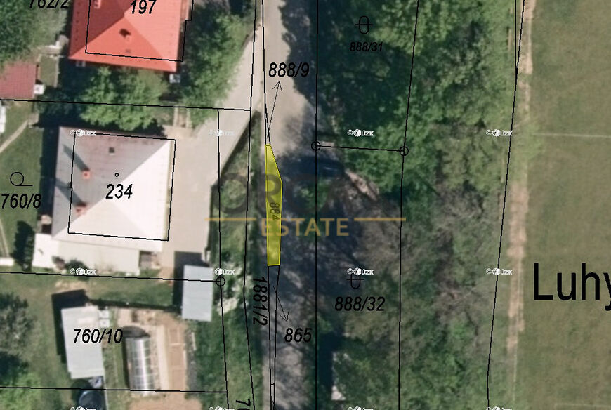 Ostatní plocha v k.ú. Horní Lhota u Luhačovic