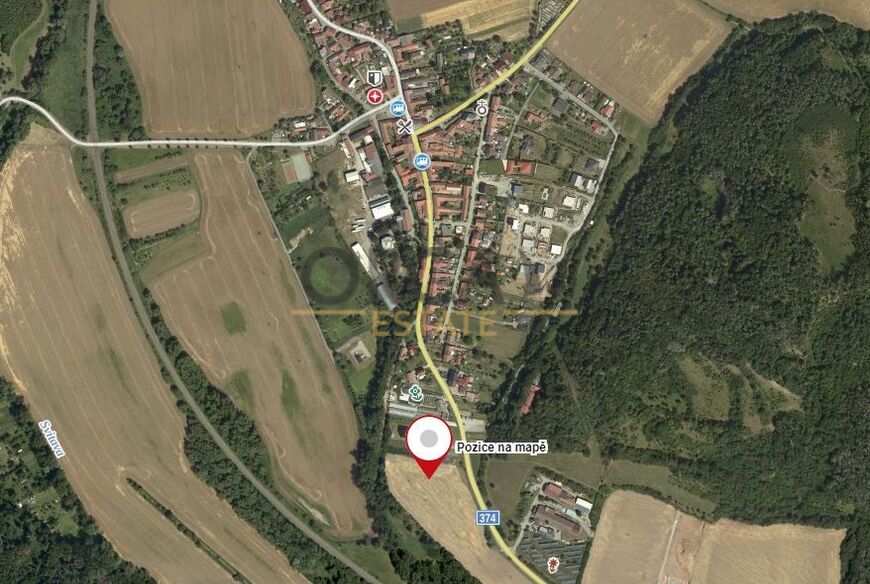 Prodej pozemku o výměře 1437 m2 v k.ú. Lhota Rapotina