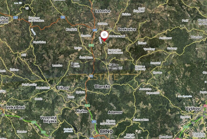 Prodej pozemku o výměře 1437 m2 v k.ú. Lhota Rapotina