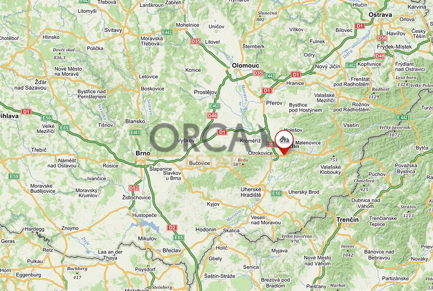 0,6 ha pozemků v k.ú. Malenovice u Zlína