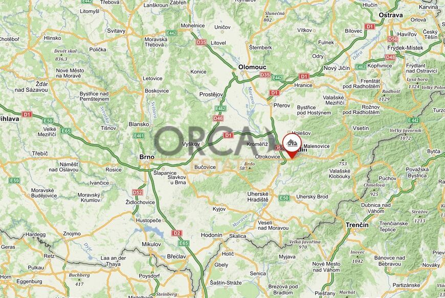 0,6 ha pozemků v k.ú. Malenovice u Zlína