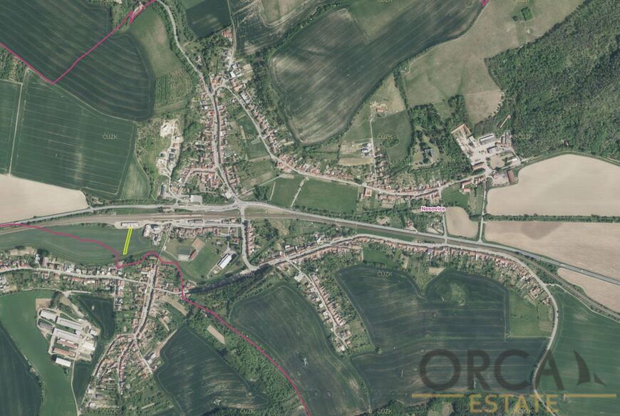 Podíl na zajímavém investičním pozemku 484 m2 v k. ú. Nesovice