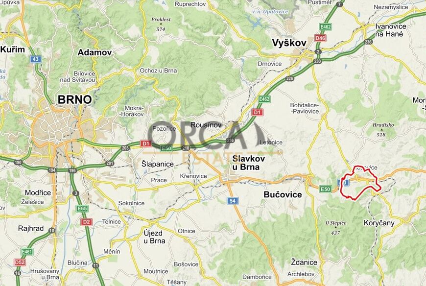 0,1 ha pozemků v k.ú. Nesovice