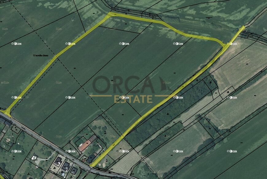 Podíl na pozemcích v k.ú. Suchdol nad Odrou