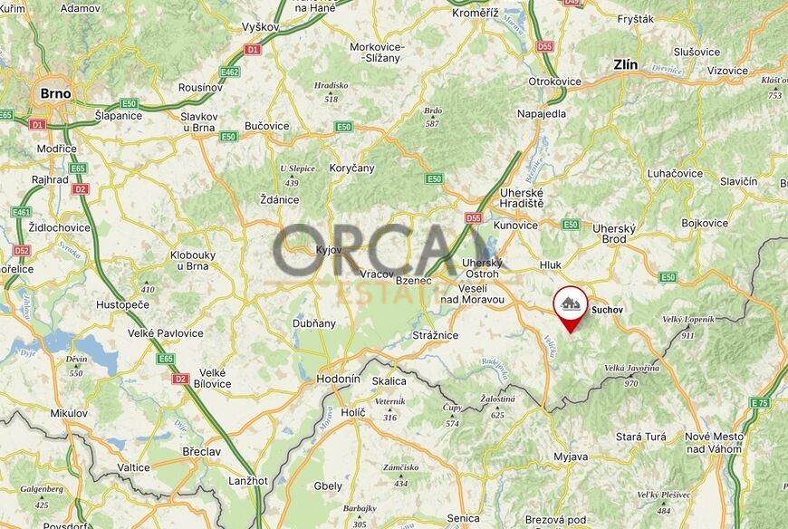 Pozemek v k.ú. Suchov