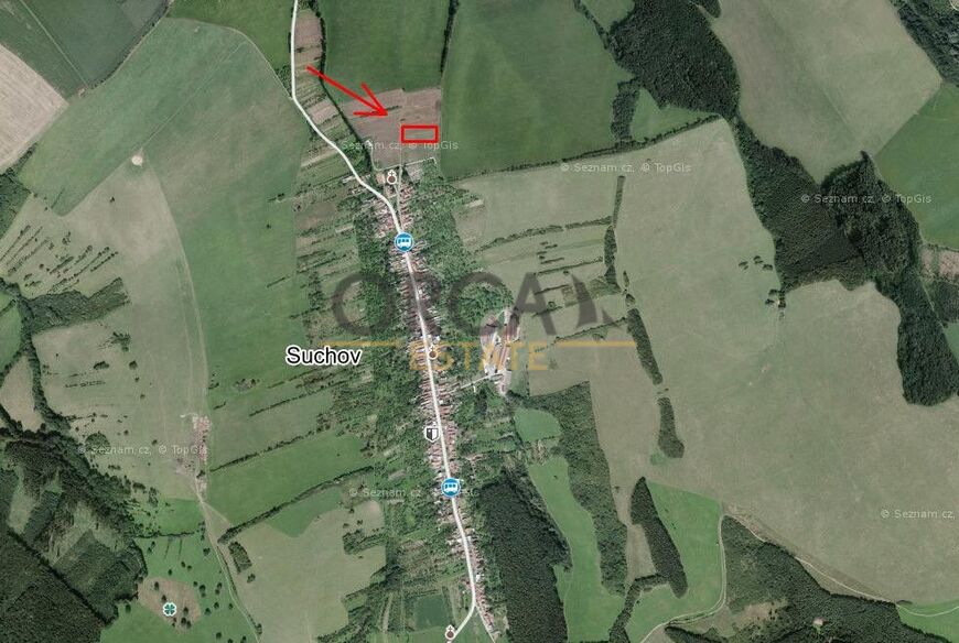 Pozemek v k.ú. Suchov